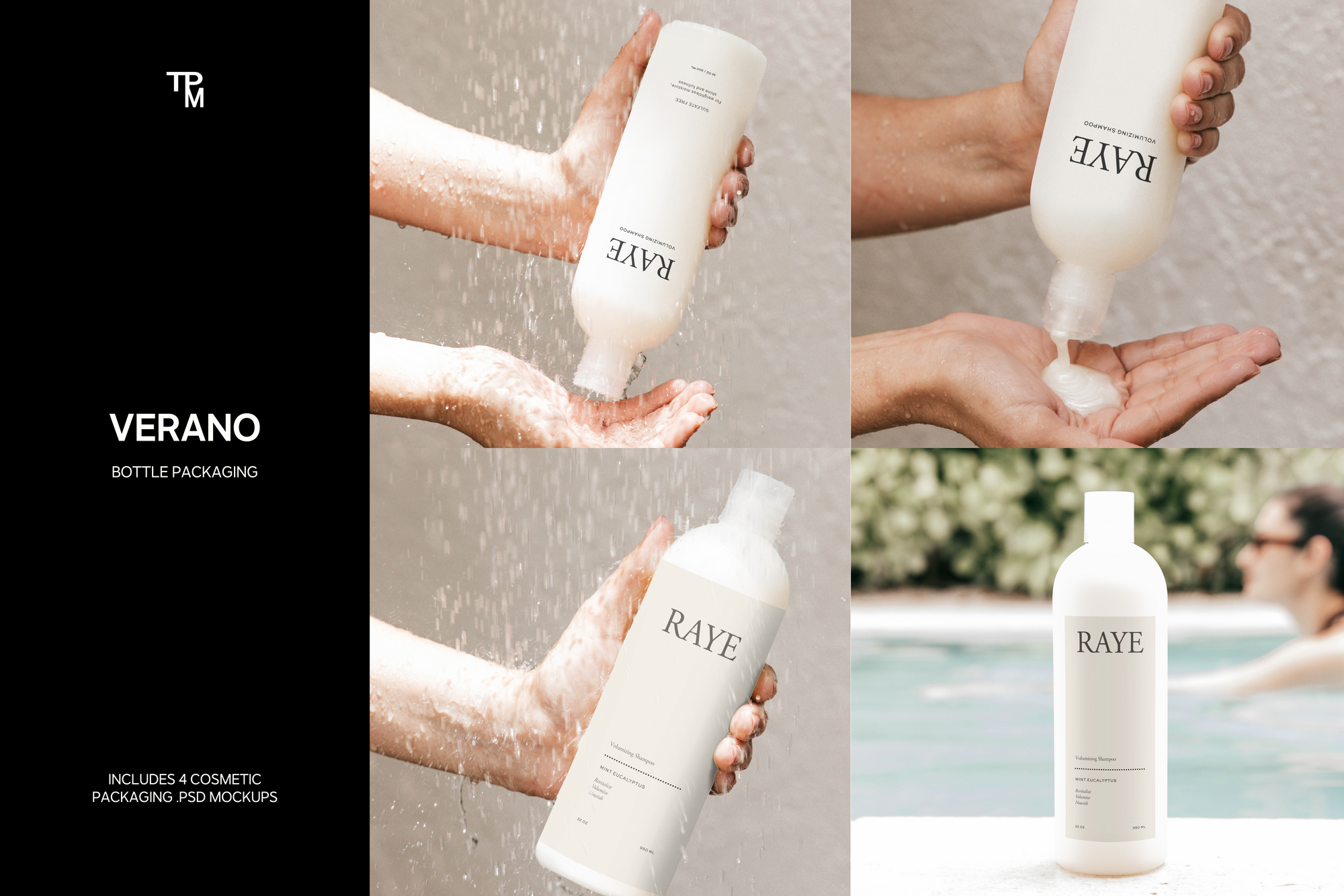 Verano Bottle Mockup Bundle