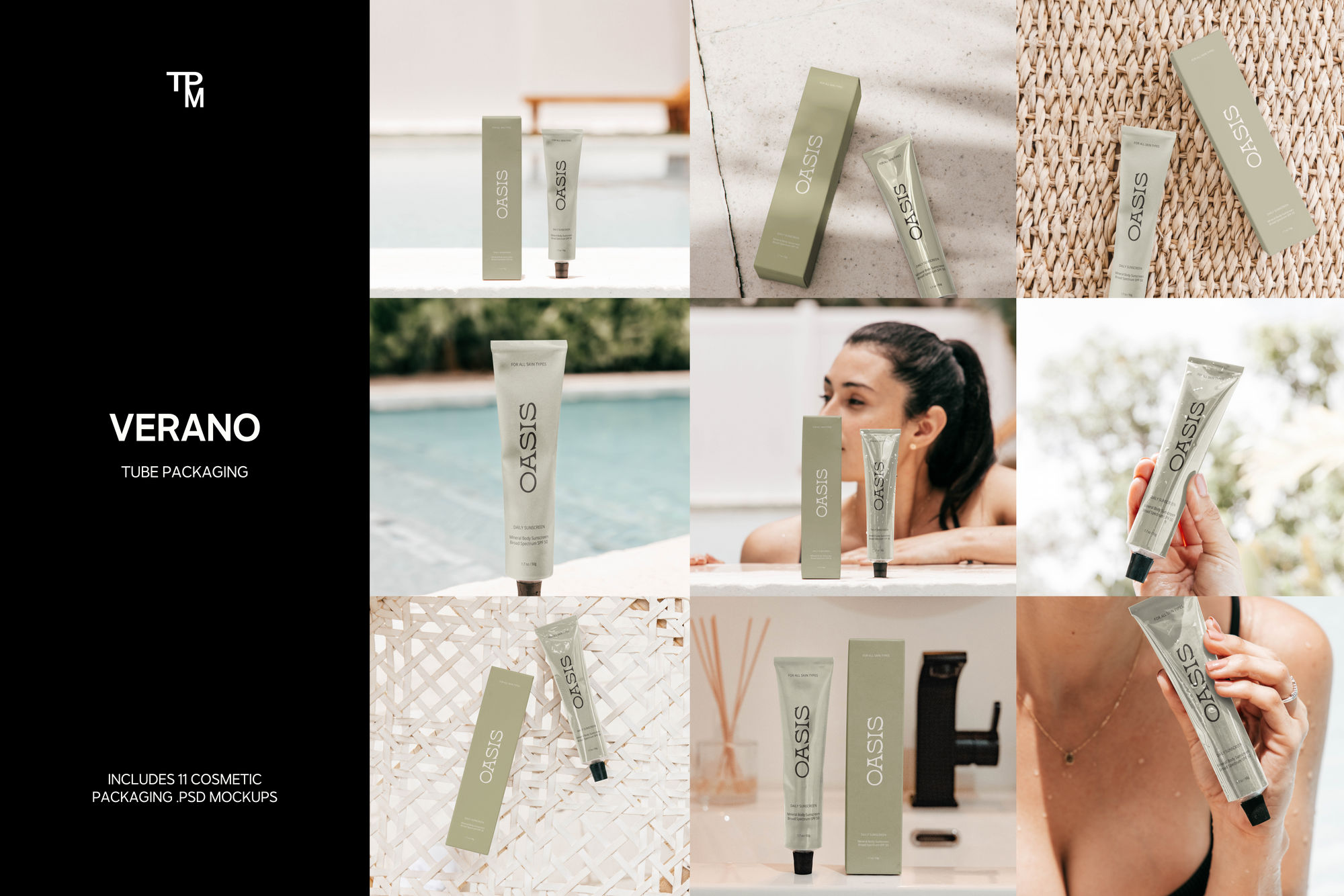 Verano Tube Mockup Bundle